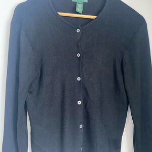Lauren Ralph Lauren silk cardigan